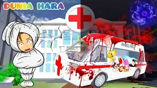 Ambulan Van Berhantu | Yuta Panik Mio Hilang 😱 Mio Sakit Hospital Hantu | Sakura School Simulator