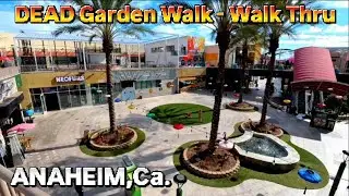 Впервые в парке Anaheim Garden Walk напротив Диснейленда &mdash; какая же это пустынная зона, полно пус...