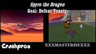 IASGMTTEOT Group D Match 4 - Crashpro3 VS  XXXMASTERISEXX - Race to Defeat Toasty - Spyro 1