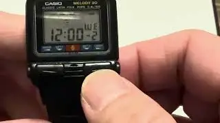 Casio Melody 30 - module 472 song list - audio demo with song names