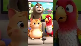 Pico & Neko: TV Remote Tug-of-War