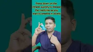 How To Use Metered Dose Inhaler Step by Step || MDI Inhaler Ka Use Kaise Karen