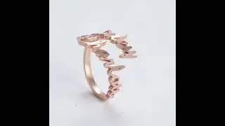 Customized Multiple Name Ring In Silver