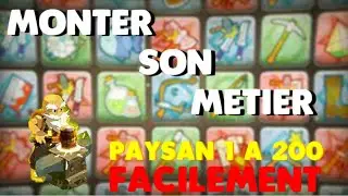 [DOFUS] MONTER SON PAYSAN DU LVL 1 A 200 RAPIDE POUR 2M