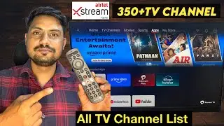 Finally Airtel AirFiber ₹599 Plan Review 😱 | 350+ Channels list + 22 OTT Apps Details