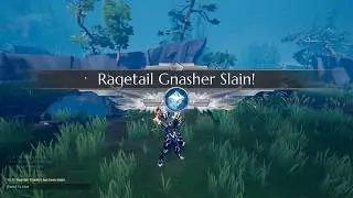Dauntless-Solo Ragetail Gnasher under 2 min and less than 100 Damage