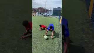POV: Messi casually after a career ending tackle⚽️ #footballshorts #football