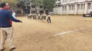 Tug of war competition in our  Orion English Medium school Jalgaon Maharashtra.
