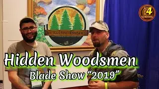 The Hidden Woodsmen & Malcom At Blade Show 2019