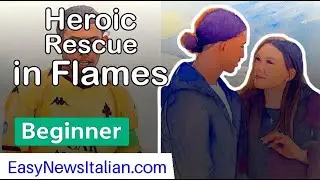 Metz Player's Brave Act: Saving Girlfriend from New Year Blaze | Beginner #LearnItalian