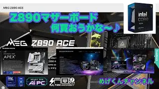 Z890マザーボードどれにしよう？