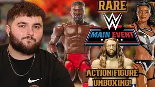 UNBOXING A BUNCH OF RARE WWE MAIN EVENT ACTION FIGURES!