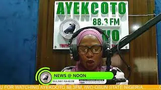 Ayekooto 88.3fm Live Stream