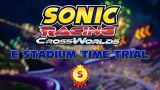 Sonic Racing CrossWorlds (Open Network Test) - E Stadium Time Trial: S Rank
