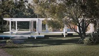 Farnsworth House Architectural animation short film