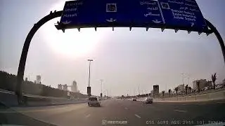 Busy Morning Drive to Office | UAE Workday Rush Hour | Sharjah&ndash;Dubai Commute 4K
