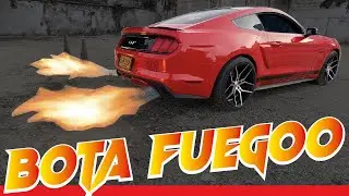 GRABAMOS el FORD MUSTANG mas PEGADO de toda la COSTA CARIBE COLOMBIANA 🔥