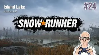 SNOWRUNNER SMITHVILLE DAM Finding the ISLAND LAKE Map and an UPGRADE