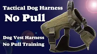 Tactical Dog Harness for Large Dogs No Pull, No Pull Dog Harness | Large Dog Vest Harness