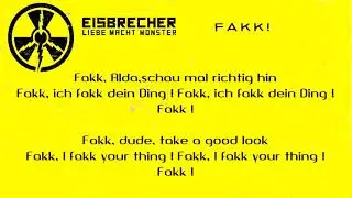 Eisbrecher - FAKK ! [english and german lyrics]