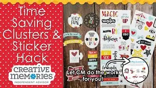 Time Saving Clusters and Sticker Hack