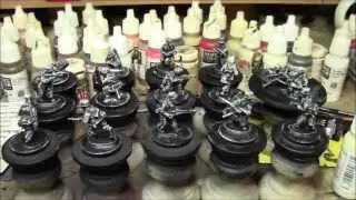 Bolt Action Green Devils and a Flames of War Tank