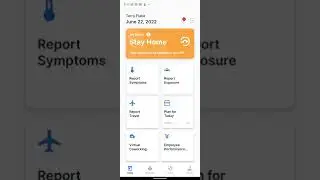 Test Result Notification on Employee Mobile App