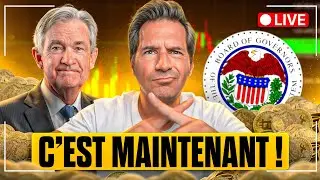 🔴 LIVE Sp&eacute;cial FED - Conf&eacute;rence & D&eacute;cision : Le March&eacute; va-t-il Trembler ?