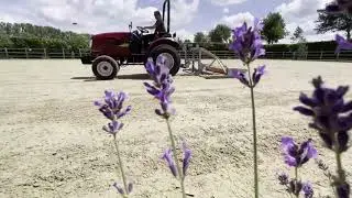 The 100% electric Knegt compact tractor gets the job done!