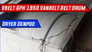 Vbelt 6ph 1950 Vanbelt Belt Drum Dryer Denpoo