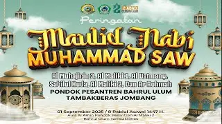🔴 LIVE Peringatan MAULID NABI MUHAMMAD SAW || PP. As-Salam Bahrul Ulum Tambakberas Jombang