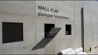 SODECA &ndash; WALL FLAP Damper Installation (EN)