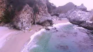 BigSur California|MCway Falls Drone Footage