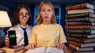 NE COMMENCEZ PAS À ÉTUDIER À 3H DU NUIT 🕒 Que se passe-t-il ? 😱 Histoires effrayantes à découvrir !