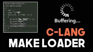 How to make loader in C Language.