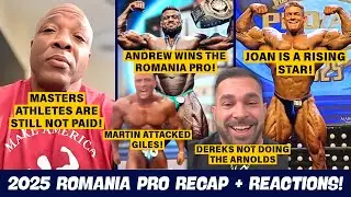 Martin Fitzwater ATTACKED Giles! + Andrew Wins The Romania Pro + Derek's NOT Doing The Arnolds