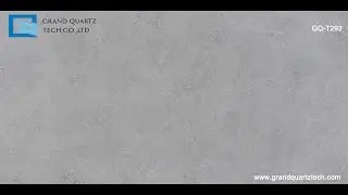 GQ-T292 quartz slab, quartz factory #artificialstone  #greyquartz
