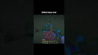safest base ever😳 #minecraft #minecraftcommunity #gaming