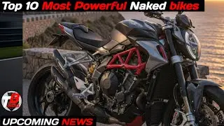 Top 10 most powerful Naked bikes 2025 | MT - 09, Ducati streetfighter V4, BMW M 1000R, Kawasaki Z900