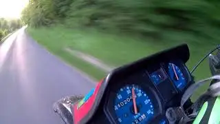 Kawasaki kmx 125 Speed Test Hungary