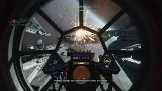 Star Wars Squadrons - Mission 8: Reach and Escort Baradium Shuttles: Eliminate A-Wings Combat (2020)