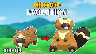 How To Evolve Bidoof Into Bibarel In Pokemon Platinum | Sinnoh Pokedex