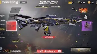 Mythic M13 Morningstar Draw - Dominion Mythic Gun #codm #callofdutymobile #gaming #codmobileclips