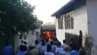 Vezirköprü Oymaağaç mah. Yangın