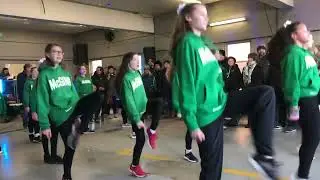 Mcging Irish dancers at the Columbia Township St. Patrick&rsquo;s Day celebration.￼