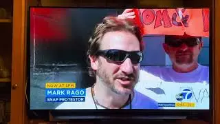 Venice CA protest against Snapchat ABC7 3/2/17
