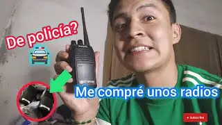COMPRÉ LOS RADIOS QUE USA LA POLICÍA 🚓 - Gran Miguel