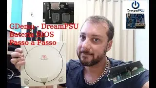 GDemu Dreamcast - DreamPSU - Troca da bateria Bios - Completo Passo a Passo