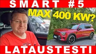smart #5 BRABUS lataustesti