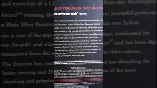 The Exorcist special edition VHS set #movie #vhstapes #specialedition #dvdcollector #vhscollection